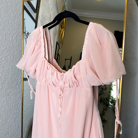 HOUSE OF CB 'Princess' Pink Quartz Mini Dress NWOT - Picture 14 of 15